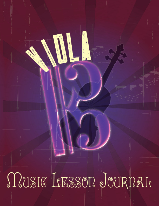 Viola Music Lesson Journal